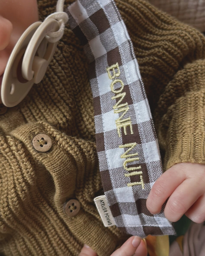 PACIFIER CORD CHECKED | BETTER BROWNIE