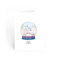 SALE - WENSKAART | MAGIC IN THE GLOBE